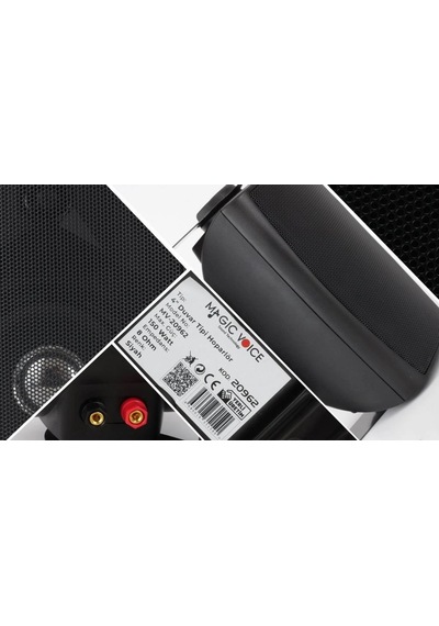 Magicvoice MV-20962 10Cm 8Ohm 150Watt Trafosuz Siyah Hoparlör