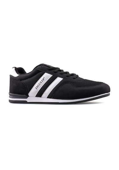 Nesilshoes Jagulep 2202 Siyah Beyaz Anorak Erkek Spor Siyah&beyaz