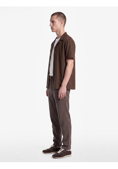 Koton Beli Bağcıklı Düğmeli Cepli Regular Fit Pamuklu Chino Müslin Pantolon Kahverengi 7wam40045hw Kahve Koton Beli Bağcıklı Düğmeli Cepli Regular Fit Pamuklu Chino Müslin Pantolon Kahverengi 7wam40045hw Kahve