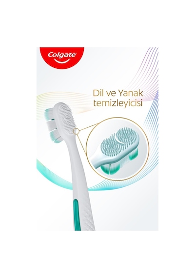 Colgate Total Foaming Clean 1+1 Yumuşak Diş Fırçası