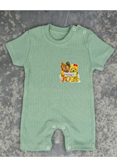 Özgül Bebe Unisex Bebek Tulum Çağla Yeşili