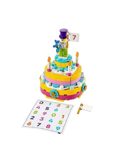 LEGO® 40382 Çeşitli Doğum Günü Pastası Seti 141 Parça