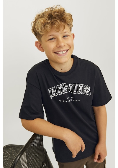 Jack&jones Junior Erkek Çocuk Tişört 12258924 Siyah