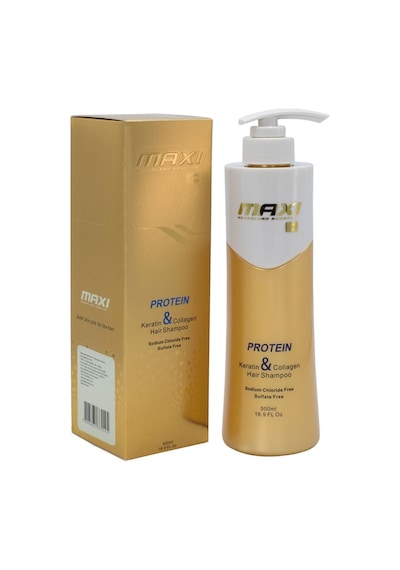 Gold Protein Sülfatsız Tuzsuz Keratin Collagen Onarıcı Şampuan 500 Ml