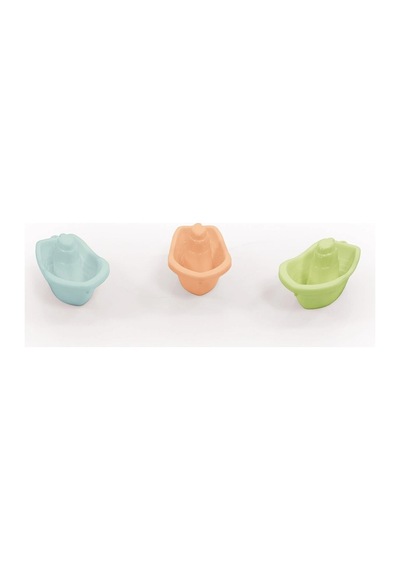 Mey İthalat 5210 Oyuncak Banyo Oyuncağı Tekneler 3lü Set Renkli