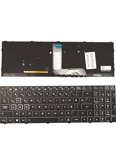 Exa Nj51 Nj51l Nj51lu Notebook Klavye Işıklı Rgb
