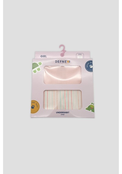 Defne Baby Kız Çocuk Desenli Premium Pamuklu Penye 2'li Atlet Takımı Çok Renkli Defne Baby Kız Çocuk Desenli Premium Pamuklu Penye 2'li Atlet Takımı Çok Renkli