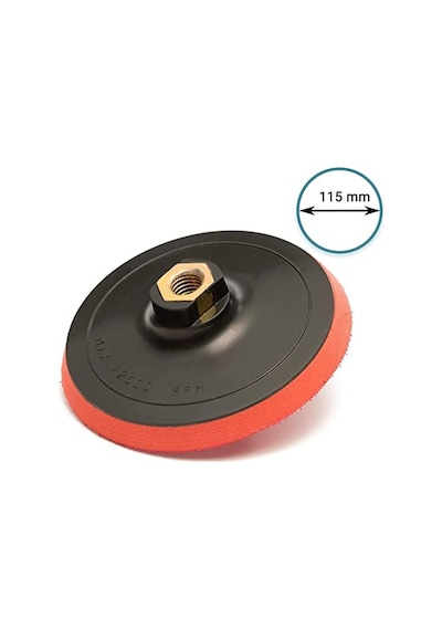 Cırt Zımpara Seti 62 Parça 115 Mm Avuç Taşlamaya Uygun + Matkap Aparatı