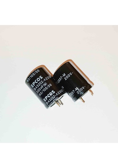 B43252a2337m 330mf 200v 22x30 Epcos Kondansatör 3 Adet