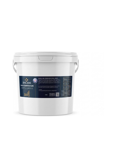 Zıg&zoc Yüksek Devir Ve Yüksek Sıcaklık Tekstil Gresi - 14 Kg