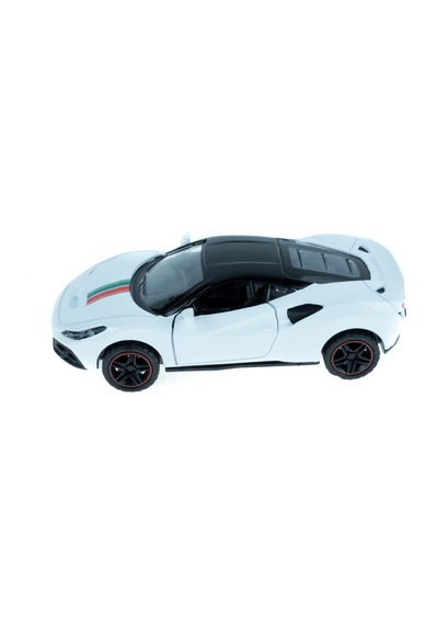 Oyuncak Metal Çek Bırak Süper Sport Araba Beyaz 11 Cm