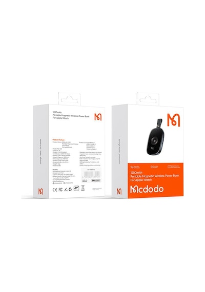 Mcdodo Mc-5230 1200mah Apple Uyumlu  Watch Typec Kablosuz Şarj Cihazı