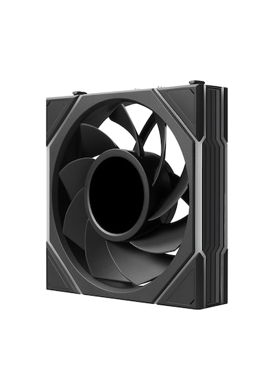 Unı Fan Tl Lcd Flex Kablosuz, Argb Ve Lcd Ekranlı - Reverse Blade Ters Kanatlı 120mm, Siyah