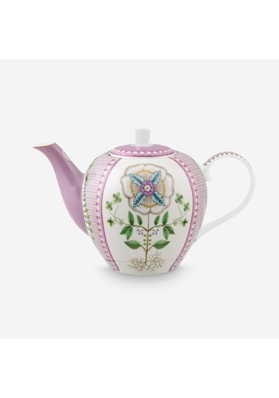 Mor Porselen Demlik 1600 Ml
