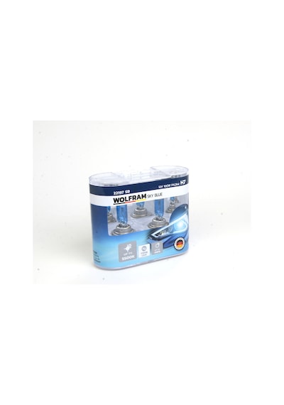 12V H7 Beyaz Işık Wolfram Sky Blue 5500K Ampul Takım - 2 Adet