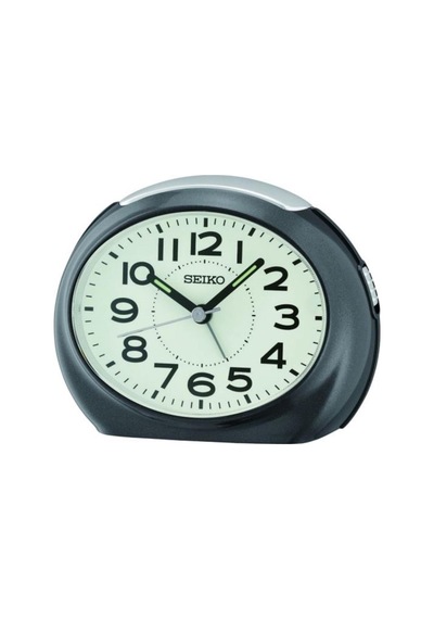 Seiko Clocks Qhe193k Alarmlı Sessiz Akar Saniyeli Uyku Modlu Masa Saati Çok Renkli