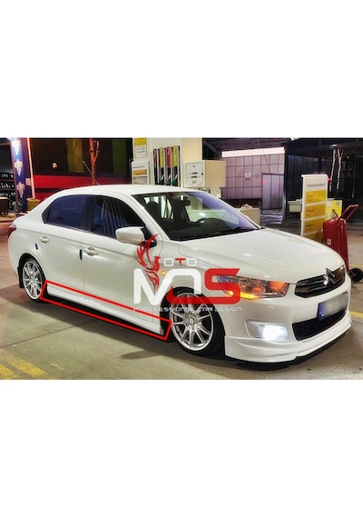 Citroen C Elysee R Marşpiyel Takım Fiberglass Boyasız