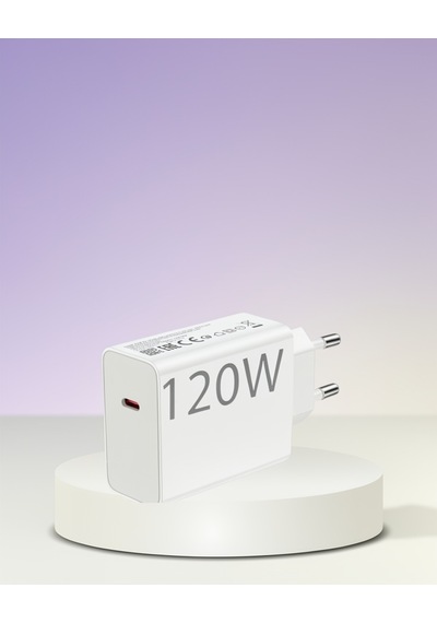120w Hızlı Şarj Adaptörü Ve Type-c Kablo Seti