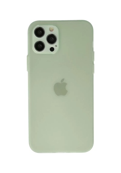 Newface Apple İphone 12 Pro Max Kılıf Puma Silikon - Açık Yeşil