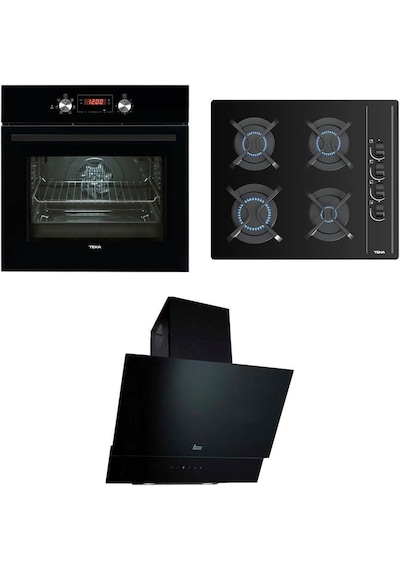 Teka Chef 7 HAK 627 BK - GBC 64002 KBC - TVT 60.1 B Siyah Ankastre Set