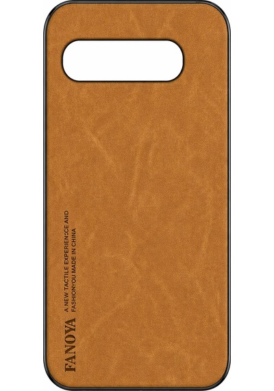 Microcase Google Pixel 10a İle Uyumlu Luxury Leather Series Deri Desenli Plastik Koruma Kılıf - Al8125 Taba