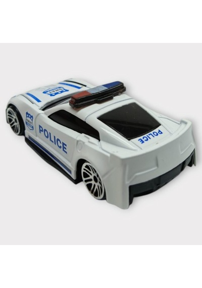Metal Mini Polis Arabası 8 Cm - Polis - 1 Lisinya Çok Renkli
