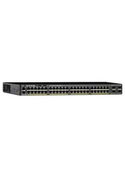 Cisco Ws C2960X 48Fps L 48 Port 10/100/1000 Poe 740W 4Sfp Yonetı