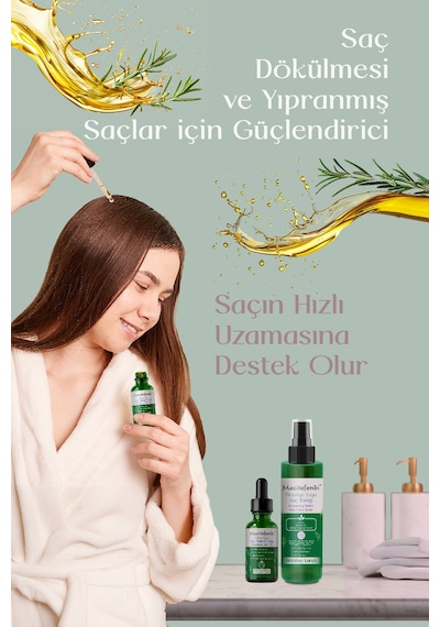 Mecitefendi Yansı Biberiye Saç Bakım Seti