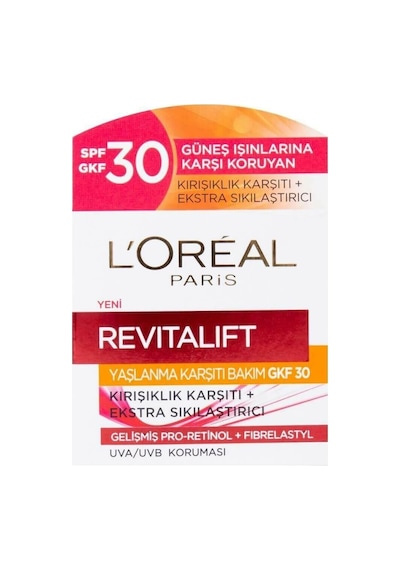 L'Oreal Paris Revitalift 30 SPF Günlük Güneş Koruyucu Krem 30 ML