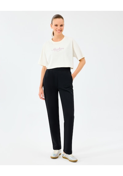 Skechers W Essential Regular Sweatpant Kadın Siyah Eşofman Altı S2610003-3817 Siyah