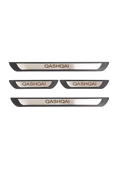 Nissan Qashqai Uyumlu Kapı Eşiği Krom Abs 4 Parça