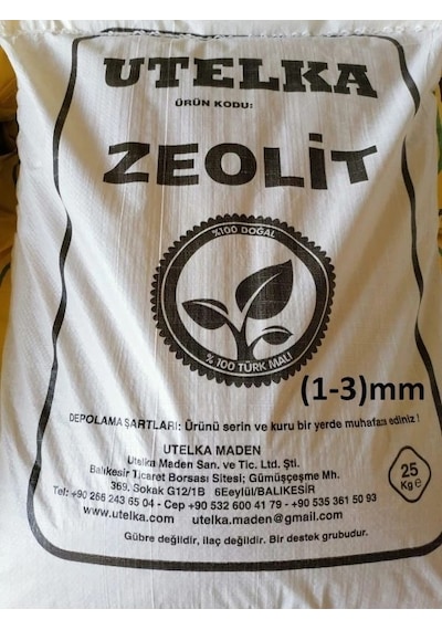 Utelka Zeolit 1-3MM 25 KG