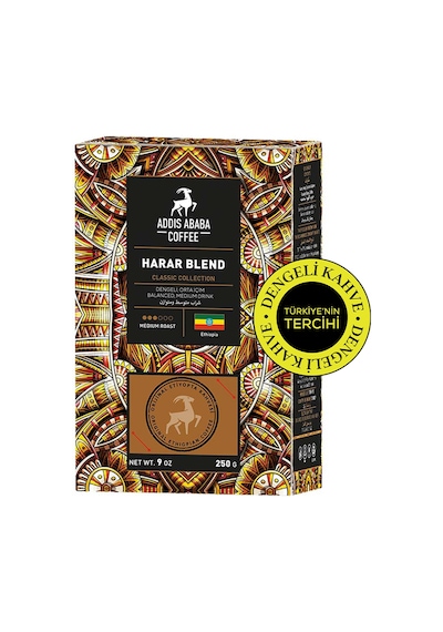 Addis Ababa Coffee Harar Blend Kahve 250 G Moka Pot