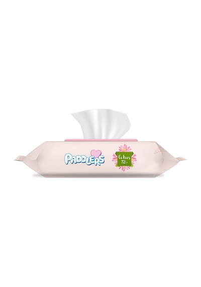 Lotus Çiçeği Kokulu Islak Mendil 1728 Yaprak (24x72 Koli - Yumuşak Dokulu %0 Alkol