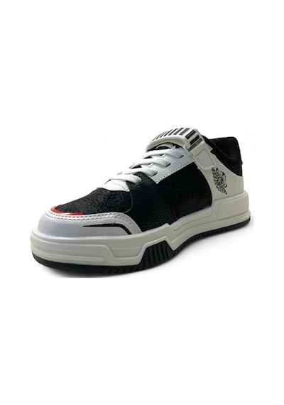 Cool King Kısa Çocuk Sneaker Spor Ayakkabı Siyah / Kırmızı Kırmızı - Siyah