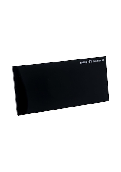 Sağdıç Cs-311 No:11 Kaynak Maske Camı Siyah 50 x 110 Mm