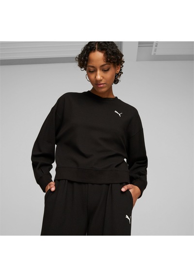Puma Her Kadın Sweatshirt 676004 01 Siyah