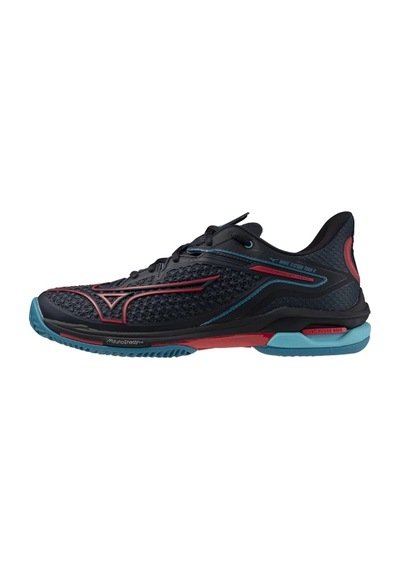 Mizuno Wave Exceed Tour 6 Erkek Padel Ayakkabısı Siyah / Kırmızı Çok Renkli
