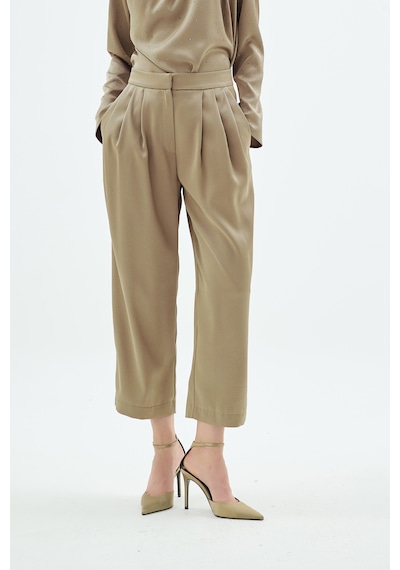 Senna 50015 Crıstalle Taşlı Pant Camel Camel