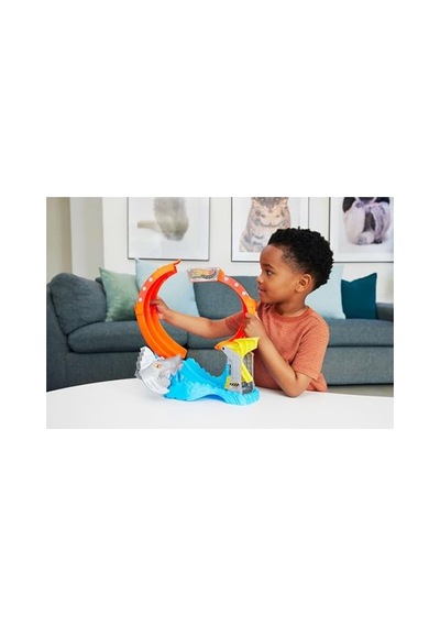 Hot Wheels 1:64 Ölçekli Monster Trucks Oyun Seti, Mega-wrex