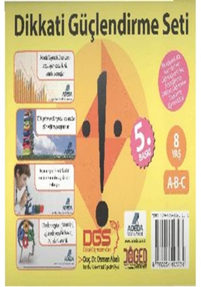 Dikkati Güçlendirme Seti - 2. Sınıf - 8 Yaş - Osman Abalı - Adeda