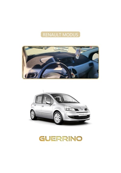 Renault Modustorpido Koruma Halısı Bej Kenar
