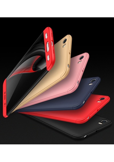 Xiaomi Mi 5S Kilif Zore Kamera Korumali 360 Tam Koruma Ays 235327887 - Renk Seçimi / Kirmizi+Siyah