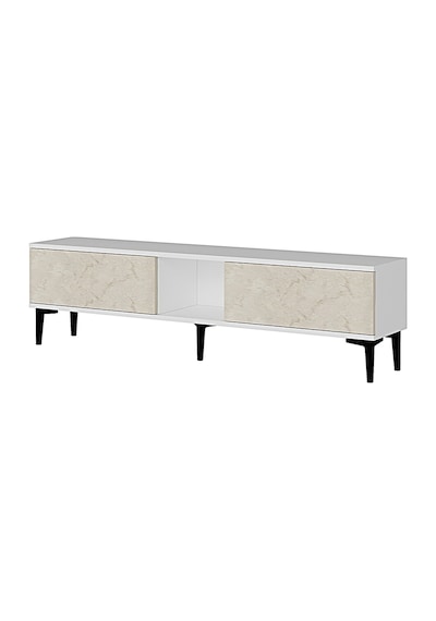 Tsa1599bt Aplos Tv Sehpası Beyaz-traverten 150cm Beyaz - Traverten