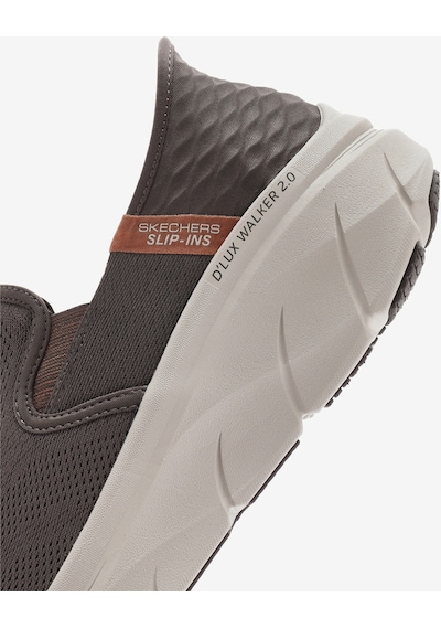 Skechers D'lux Walker 2.0 - Reeler Erkek Kahverengi Spor Ayakkabı 232463 Brn Kahverengi