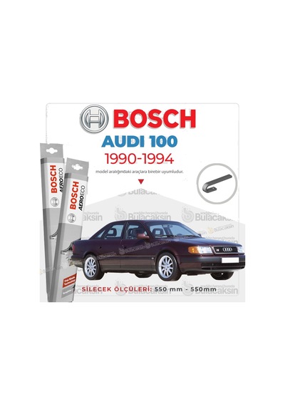 Audi 100 Muz Silecek Takımı 1990-1994 Bosch Aeroeco