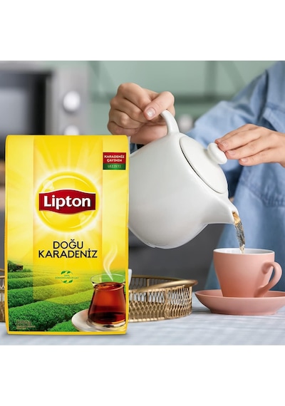 Lipton Doğu Karadeniz Dökme Çay 1000 Gr X 4 Adet