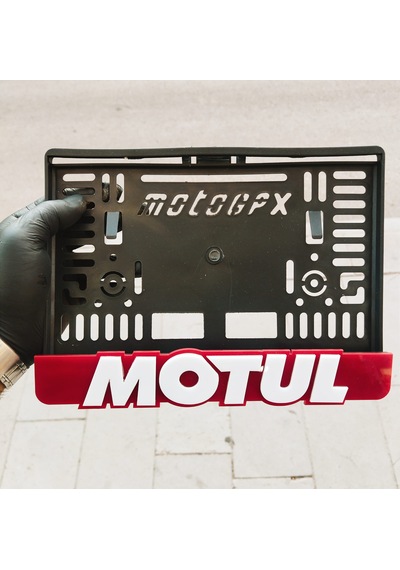 Motor Plakalık Motul Takmatik Pleksi 3d Kabartma Kişiye Özel Lazer Kesim