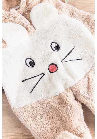 Babymod Figürlü Welsoft Peluş Kız/Erkek Bebek Tulum