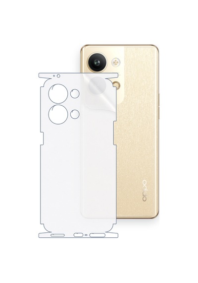 Oppo Reno9 Uyumlu Fullbody Arka Kaplama Hidrojel Koruyucu Film
